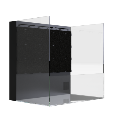 DECONATURE PA 60 Аквариум с интегрированным палюдариумом (W60хD45х60H) v2